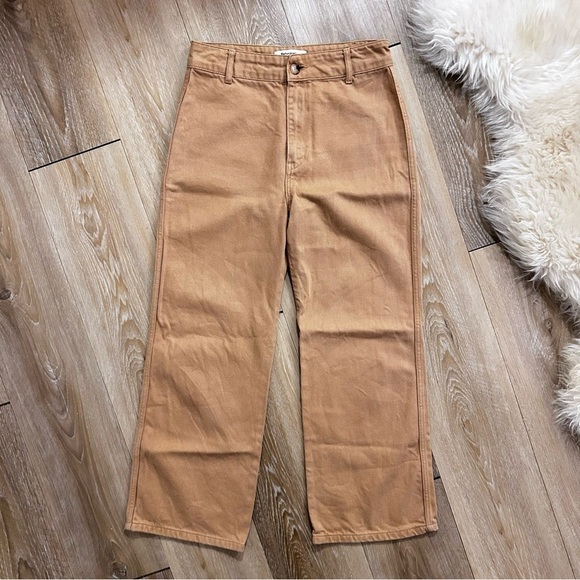 🆕 Reformation Marine Jeans in Butterscotch - Picture 5 of 9